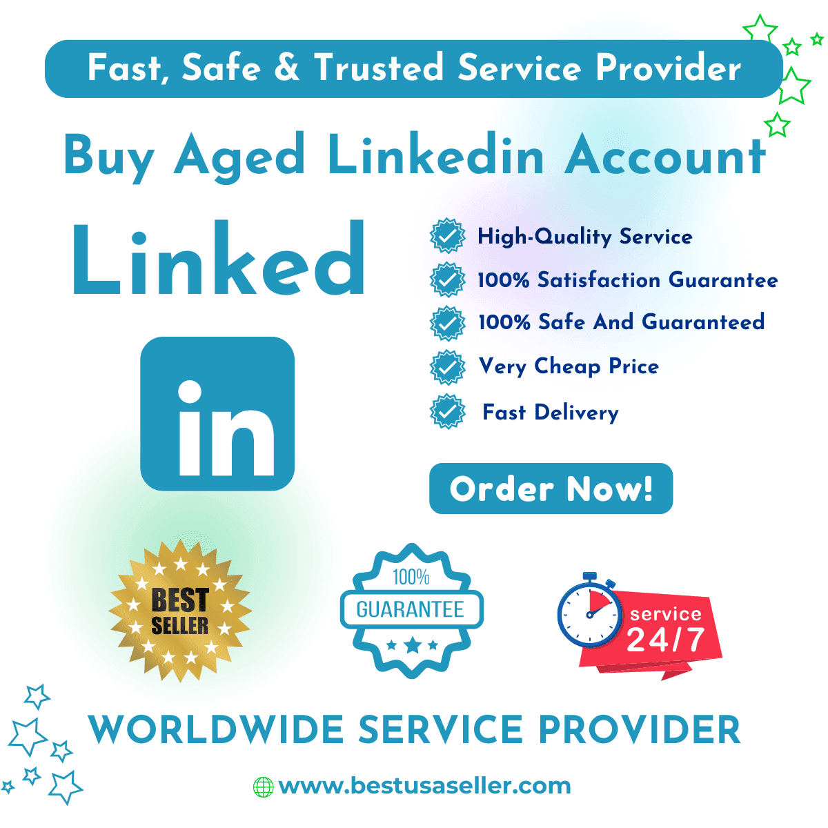 Buy Aged Linkedin Account - Old / New Linkedin Profile 2024