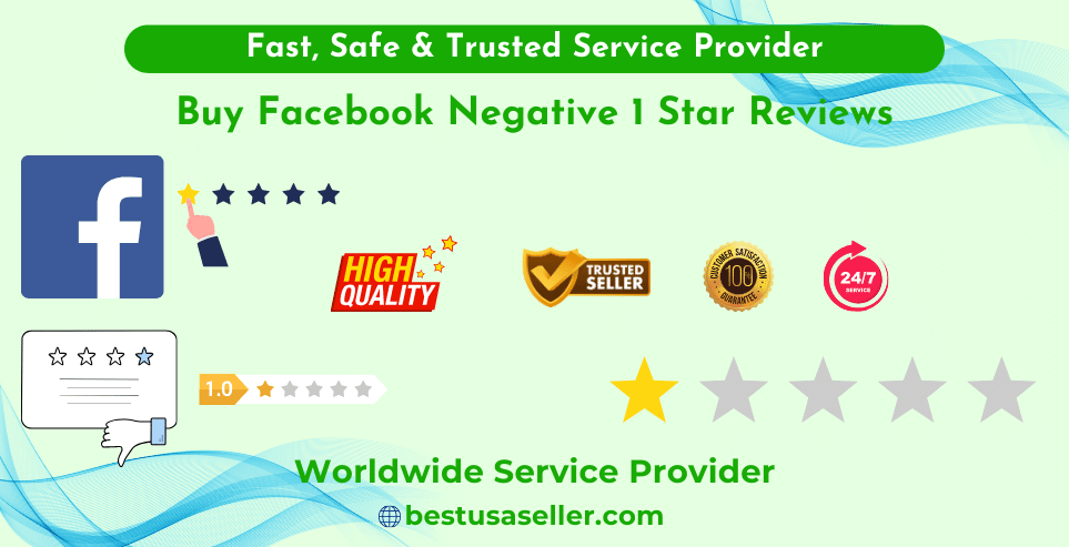 Buy Facebook Negative 1 Star Reviews - buy usa fake facebook reviews